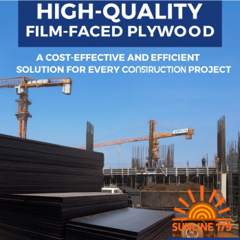 HIGH-QUALITY FILM-FACED PLYWOOD – A COST-EFFECTIVE AND EFFICIENT SOLUTION FOR EVERY CONSTRUCTION PROJECT
